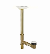 image American Standard Ma 1-12 in Brass Deep Soak Drain in White