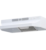 image Broan-NuTone RL6200 Series 24 in Ductless Under Cabinet Range Hood with Light in White